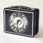 Musik Metall Brotdose (Vorderseite)