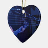 Musik-Mike - 1. Version Keramik Ornament (Links)