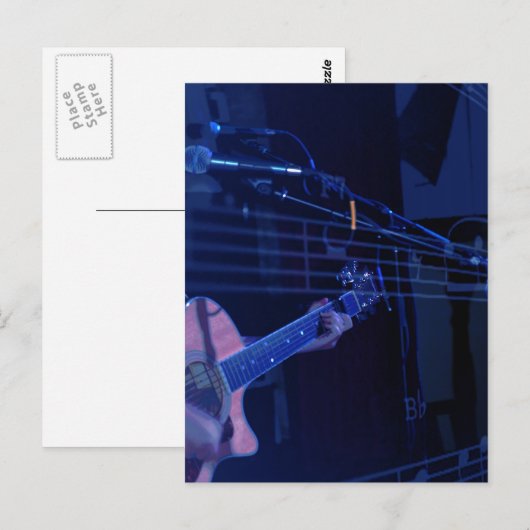 Musik-Mike - 1. Version Postkarte (Vorne/Hinten)
