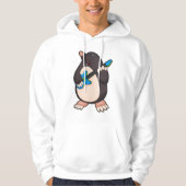 Musik mit Gitarre Hoodie (Vorderseite)