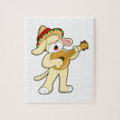 Musik mit Gitarre spielen Puzzle (Vertikal)