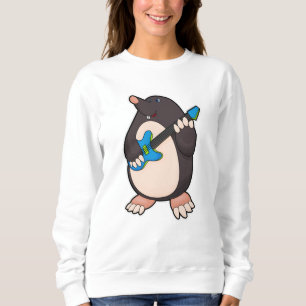Musik mit Gitarre Sweatshirt
