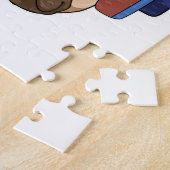 Musik mit Headphone spielen Puzzle (Seite)