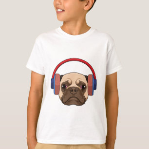 Musik mit Headphone spielen T-Shirt