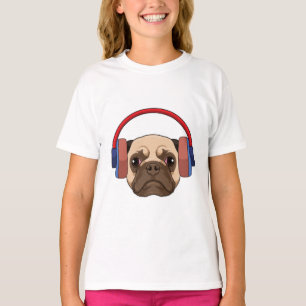 Musik mit Headphone spielen T-Shirt