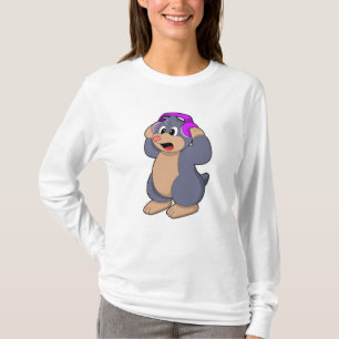 Musik mit Kopfhörer T-Shirt