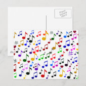 Musik mit Liebe_ Postkarte (Vorne/Hinten)