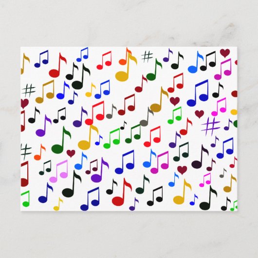 Musik mit Liebe_ Postkarte (Vorderseite)