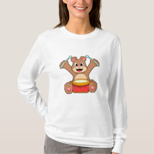 Musik mit Trommelmusik T-Shirt
