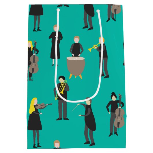 Musik! Mittlere Geschenktüte (Rückseite)