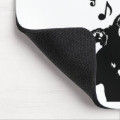 Musik monkeymonkey mousepad (Ecke)