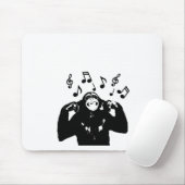 Musik monkeymonkey mousepad (Mit Mouse)