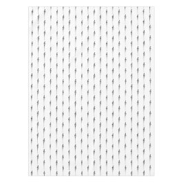 Musik Motif Melting Treble Clef Schwarz-Weiß-Musik Tischdecke