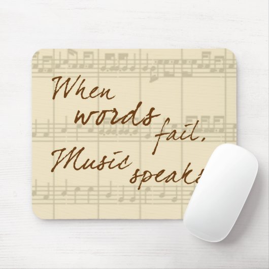 Musik Mousepad (Mit Mouse)