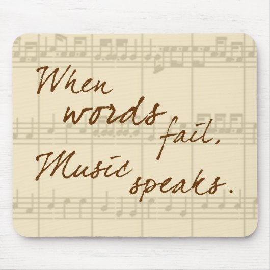 Musik Mousepad (Vorne)