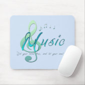 Musik Mousepad (Mit Mouse)