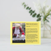 Musik, Musik aus Weingläsern Postkarte (Stehend Vorderseite)