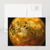 Musik, Musik, Musik Postkarte (Vorne/Hinten)