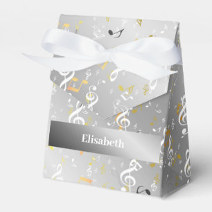 Musik, Musik, Noten, Weiß, Melodie, Klang, Ton, Geschenkschachtel
