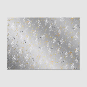 Musik, Musik, Noten, Weiß, Melodie, Klang, Ton, Seidenpapier