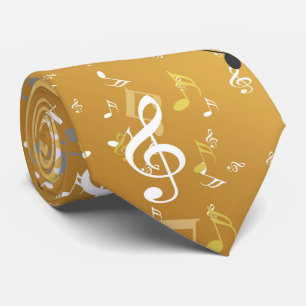 Musik, musikalisch, Note, weiß, Melodie, Notenschl Krawatte