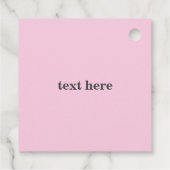 Musik, musikalische Instrumente, Drum-Kids singen Geschenkanhänger (Rückseite)