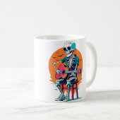 Musik Musiker Gruselig Kaffeetasse (VorderseiteRechts)
