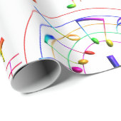 Musik, Musikhinweise Geschenkpapier (Rolleneckpunkt)