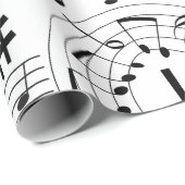 Musik, Musikhinweise Geschenkpapier (Rolleneckpunkt)