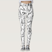 Musik, Musikhinweise Leggings (Vorderseite)
