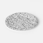 Musik, Musikhinweise Pappteller (Schrägansicht)