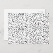 Musik, Musikhinweise Postkarte (Vorne/Hinten)