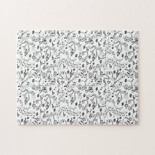 Musik, Musikhinweise Puzzle (Horizontal)