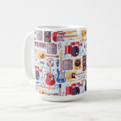 Musik Musikinstrumente Tasse (Vorderseite Links)
