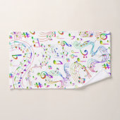 Musik, Musikstifte Badhandtuch Set (Handtuch)