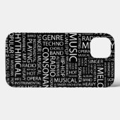 MUSIK-Muster-Wortwolke Case-Mate iPhone Hülle (Rückseite (Horizontal))