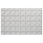 Musik-Mustergewebe Stoff (Fat Quarter (45,7 x 55,9 cm))