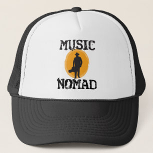 Musik-Nomade-Fernlastfahrer-Hut Truckerkappe