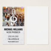 Musik-Note-Bild-Logo | Sound-Board-Mixer (Vorne & Hinten)