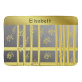 Musik, Note, Clemente, Band, Symbol, glänzend, ele Badematte (Vorderseite)