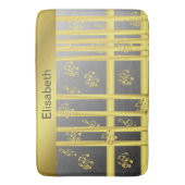 Musik, Note, Clemente, Band, Symbol, glänzend, ele Badematte (Vorderseite Vertikal)