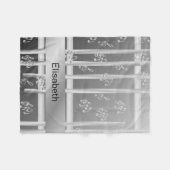 Musik, Note, Clemente, Band, Symbol, glänzend, ele Fleecedecke (Vorderseite (Horizontal))