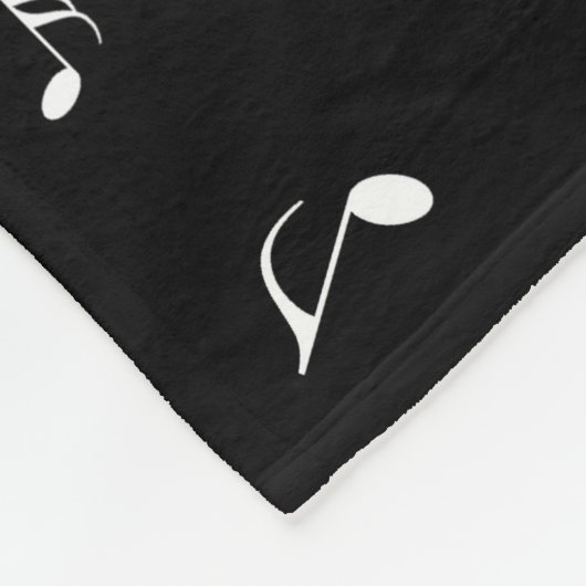 Musik, Note, Clemente, Band, Symbol, glänzend, ele Fleecedecke (Ecke)