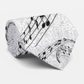 MUSIK NOTES-TIE-2 KRAWATTE (Gerollt)