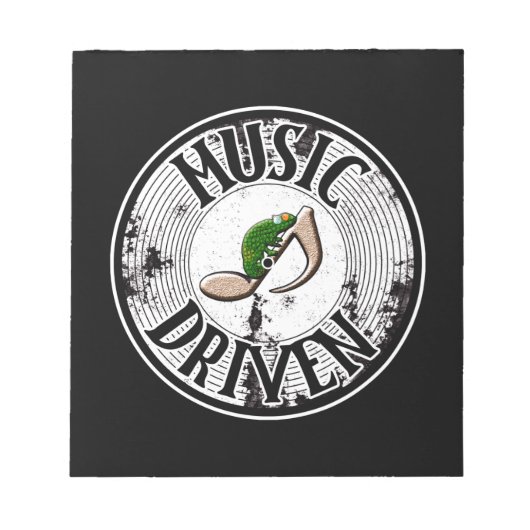 Musik Notizblock (Vorderseite)