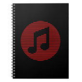 Musik Notizblock (Vorderseite)