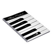 Musik Notizblock (Rechte Seite)