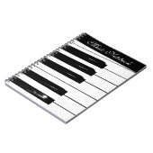 Musik Notizblock (Linke Seite)