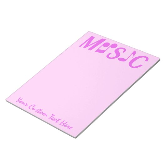 MUSIK-Notizblock Notizblock (angewinkelt)