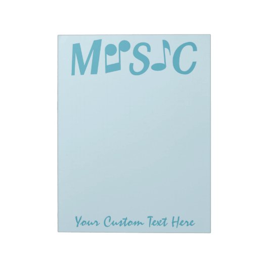 MUSIK-Notizblock Notizblock (Rotiert)